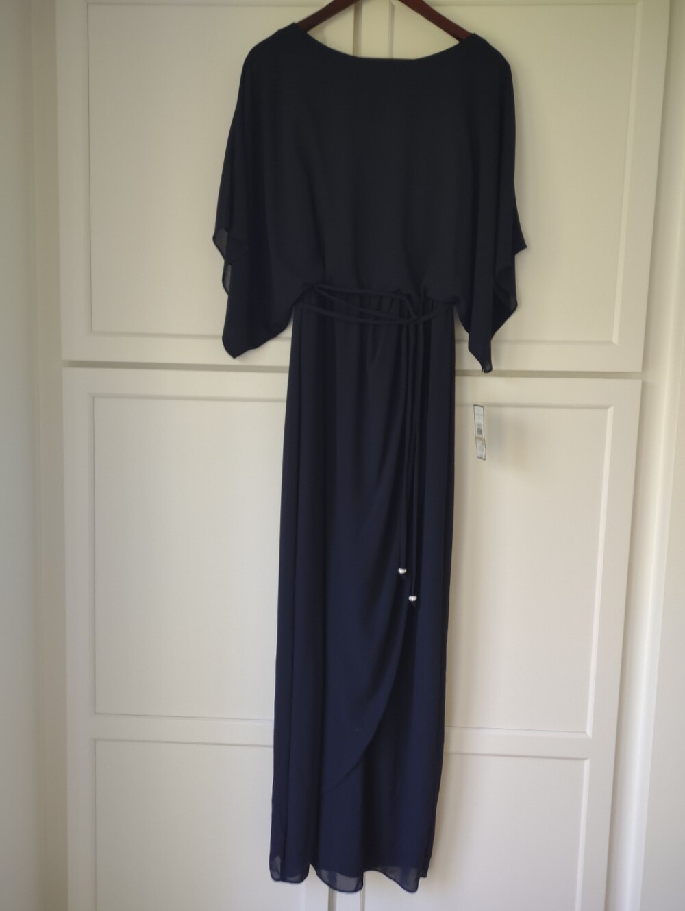 Jessica Howard Navy blue 3/4 Sleeve Mother of The Bride gown Coastal Summer